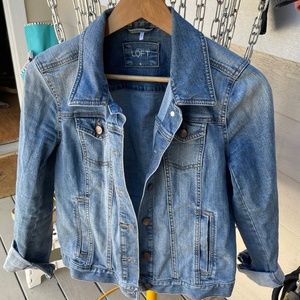Ann Taylor Loft Denim Jacket Size M